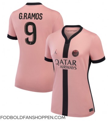 Paris Saint-Germain Goncalo Ramos #9 Tredjetrøje Dame 2024-25 Kortærmet